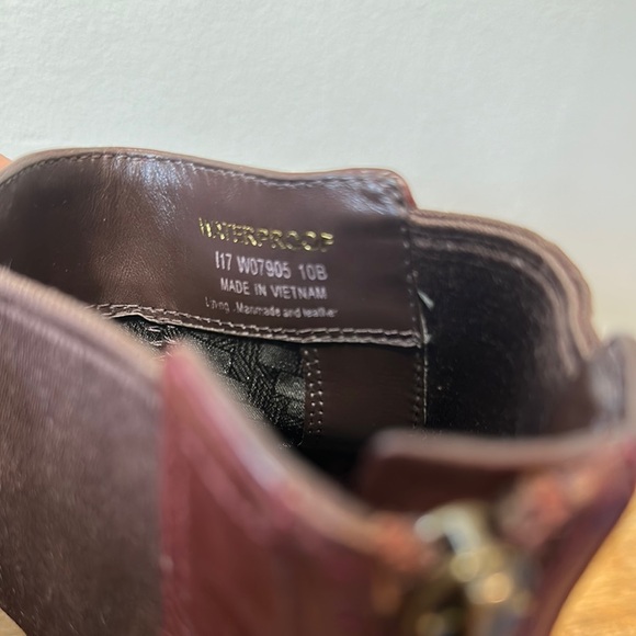 Cole Haan Women’s Stanton Waterproof Chelsea Size 10 Brandy Wine W07905 - Picture 6 of 7